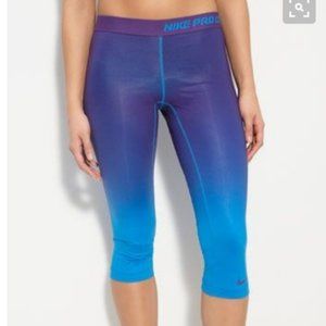 Nike Pro Compression Dry-Fit Ombre Capri Leggings